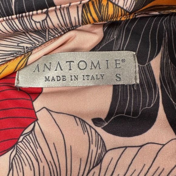 Anatomie Cassie Shirt Dress Small Secret Garden Floral UV Protection Pink Italy - Picture 3 of 12